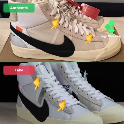 nike off white blazer black real vs fake|nike blazer grim reaper.